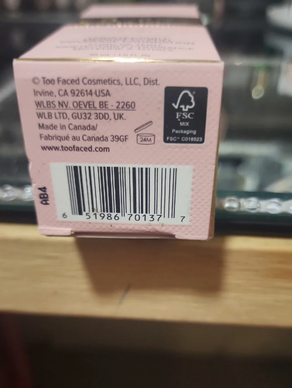 Too Faced Born This Way Foundation - Pink Box
